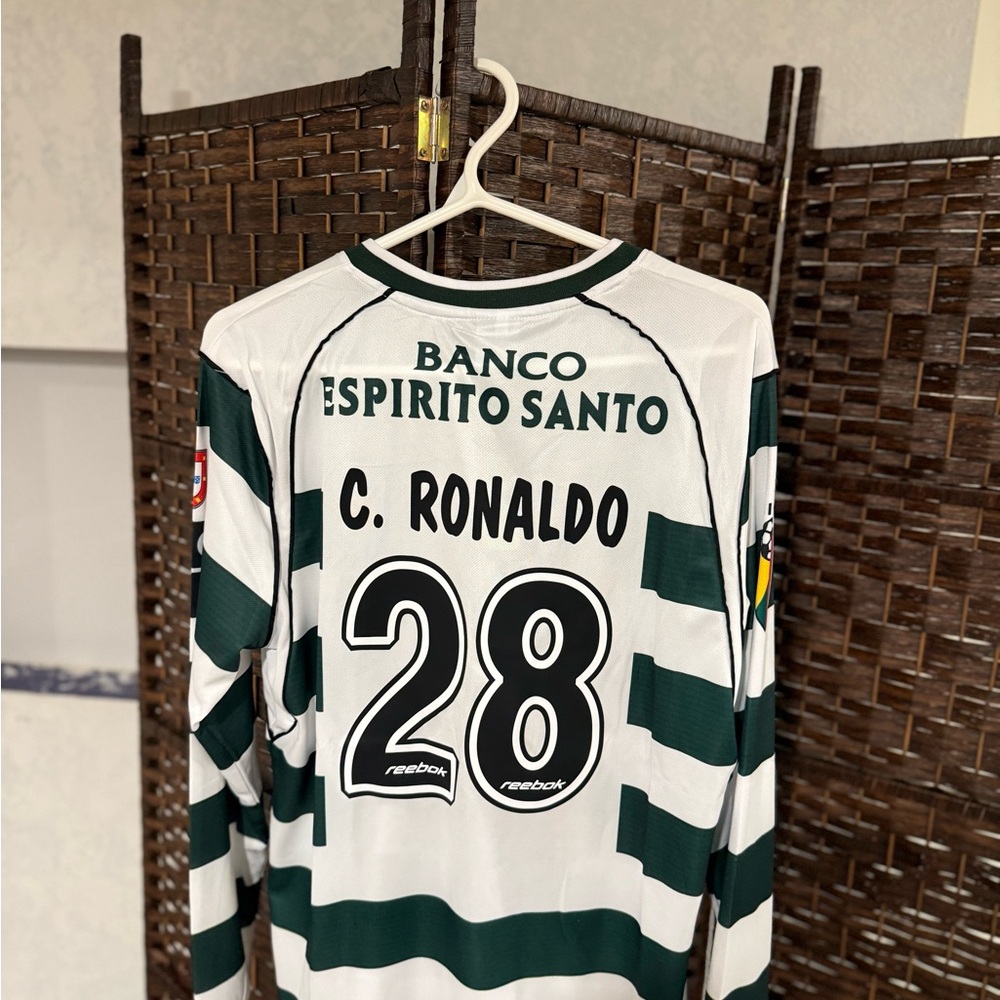 Cristiano Ronaldo Sporting Retro Jersey